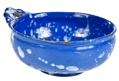 English Delft 'Bleu Persan' Porringer