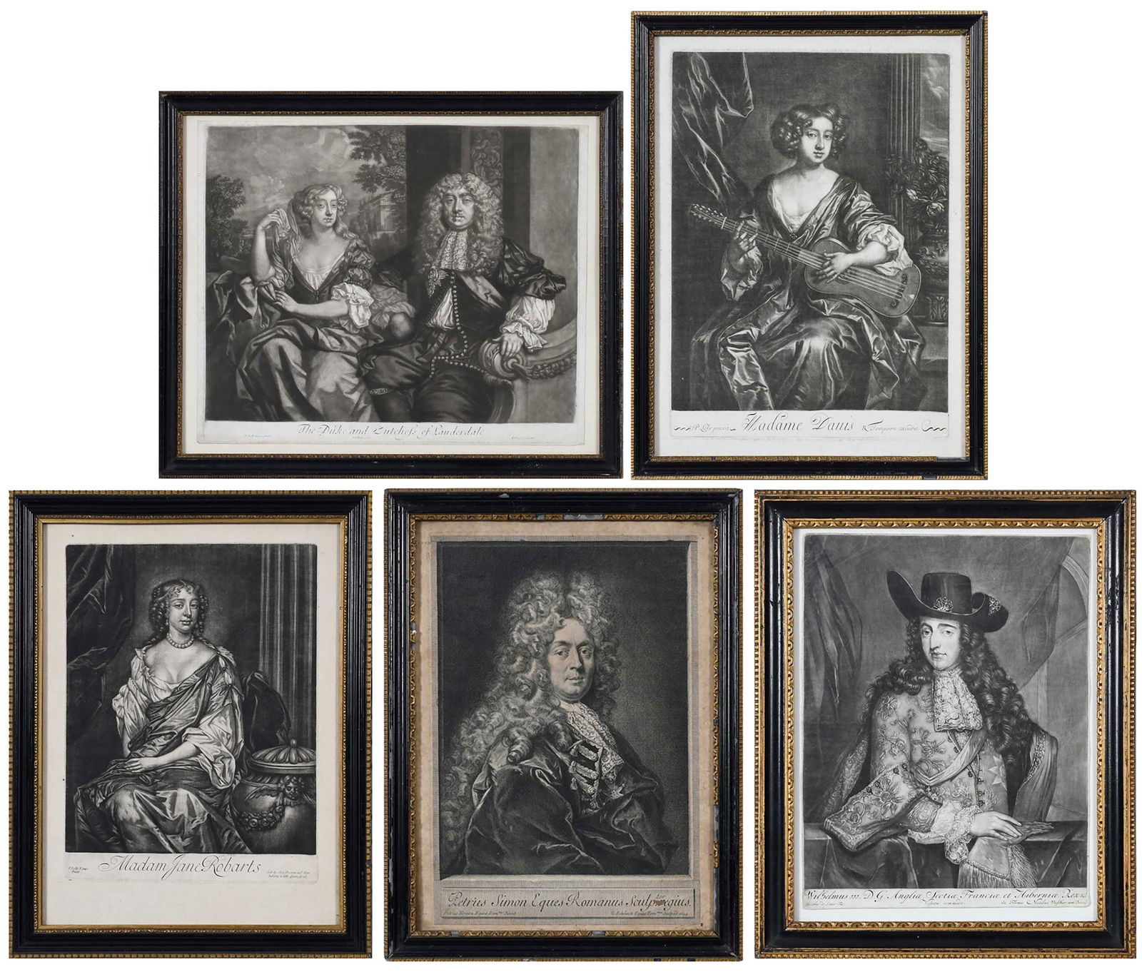 Five Dutch Related Mezzotints (1 of 20)