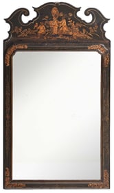 Queen Anne Japanned Mirror