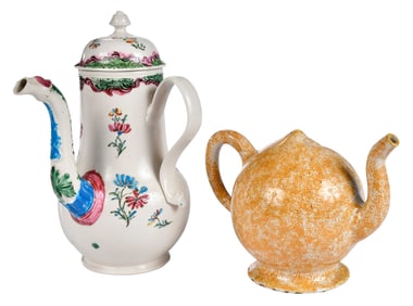 Two 18th Century English Pottery Vessels
