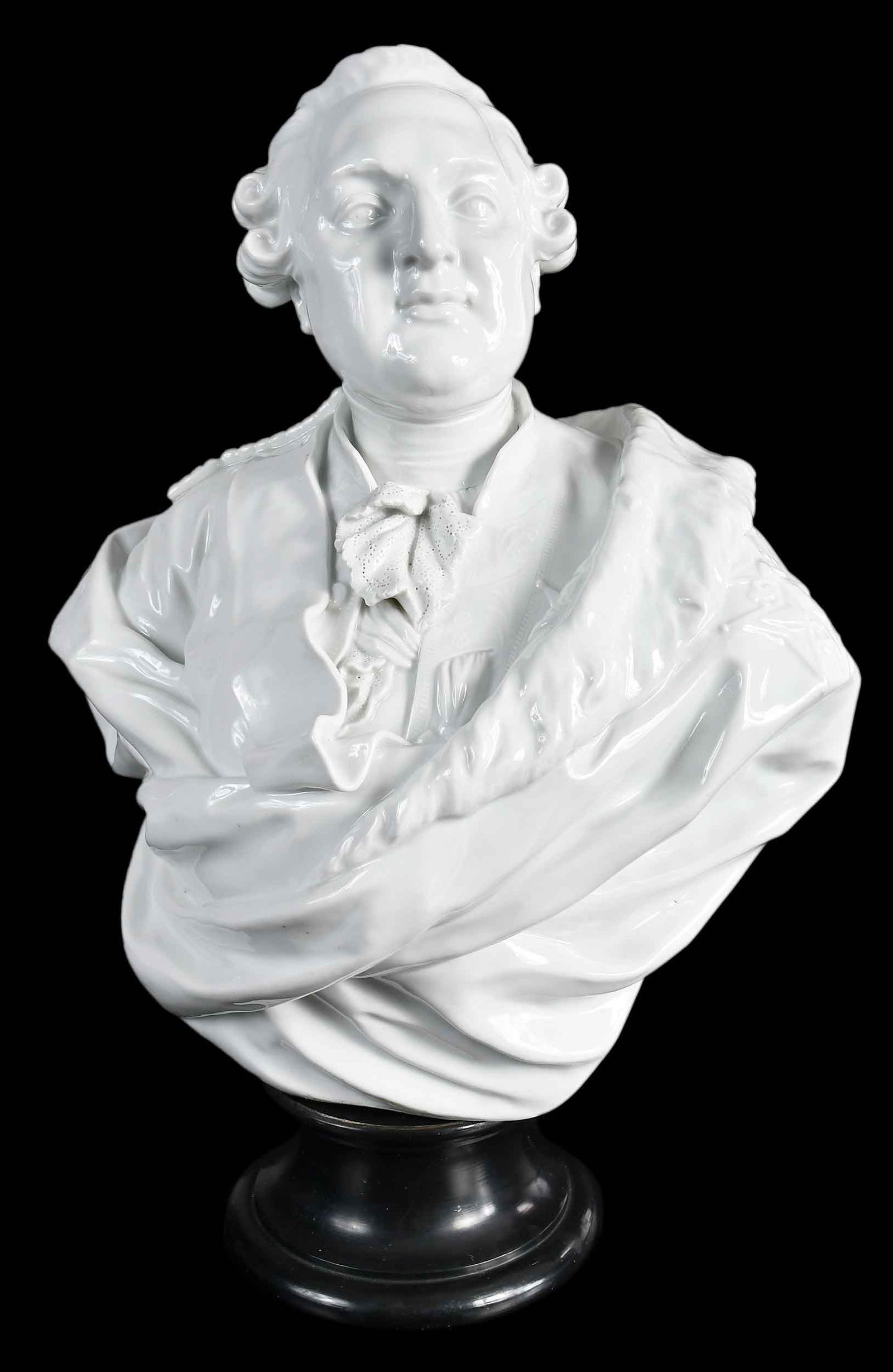 Louis XVI Porcelain Portrait Bust