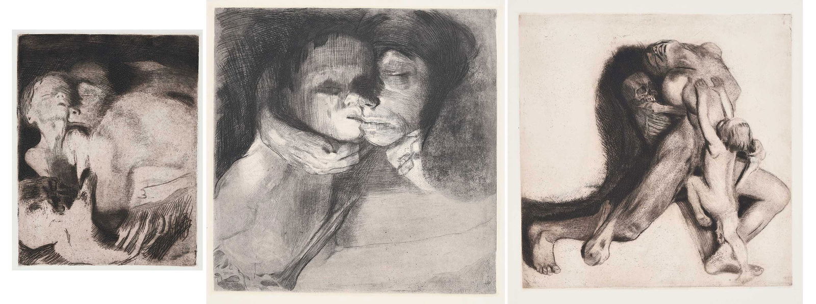 Kathe Schmidt Kollwitz, Three Prints (1 of 10)