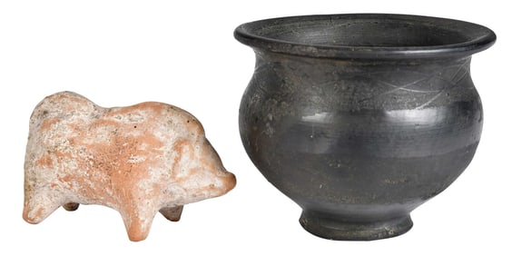 Two Early Romano British Pottery Objects