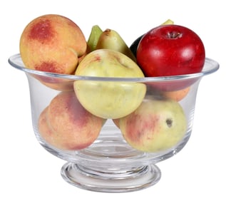 Simon Pearce Revere Bowl with Stone Fruit