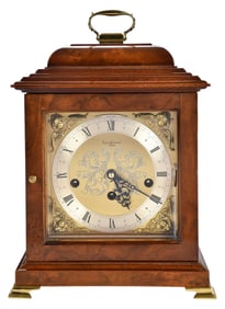 Asprey & Garrard Mantel Clock with Three Selectable Chime Options