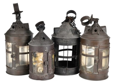 Four Large Lanterns