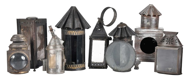 Eight Early Lanterns