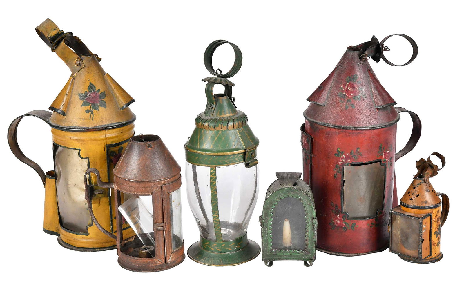 Six Painted Lanterns (1 of 5)