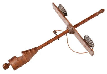 Wood and Tin Adjustable Lighting Device with Screw Clamp