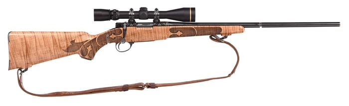 Fine Custom .223 Lisa Tomlin Engraved Hunting Rifle