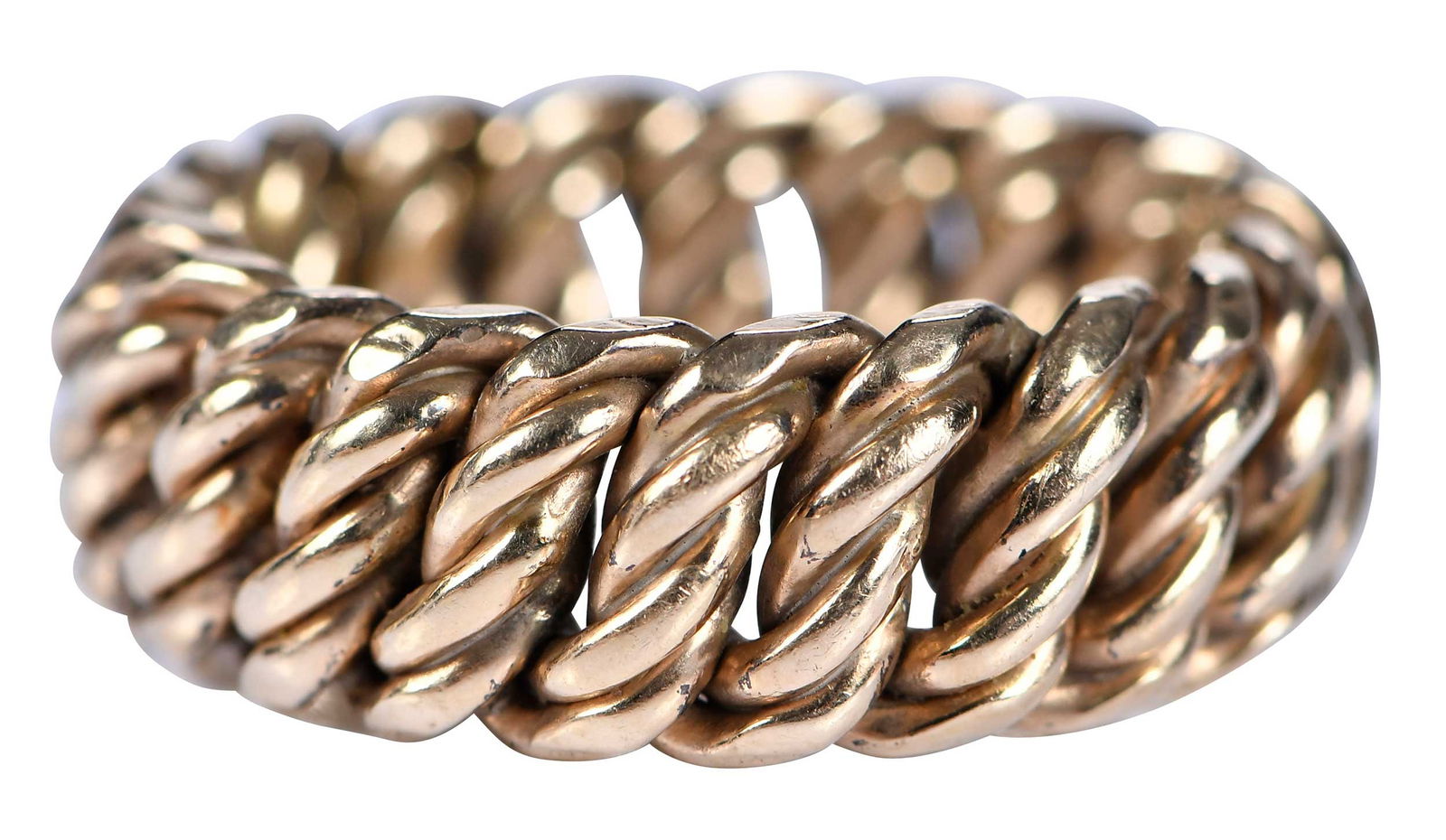 14kt. Woven Design Band (1 of 4)