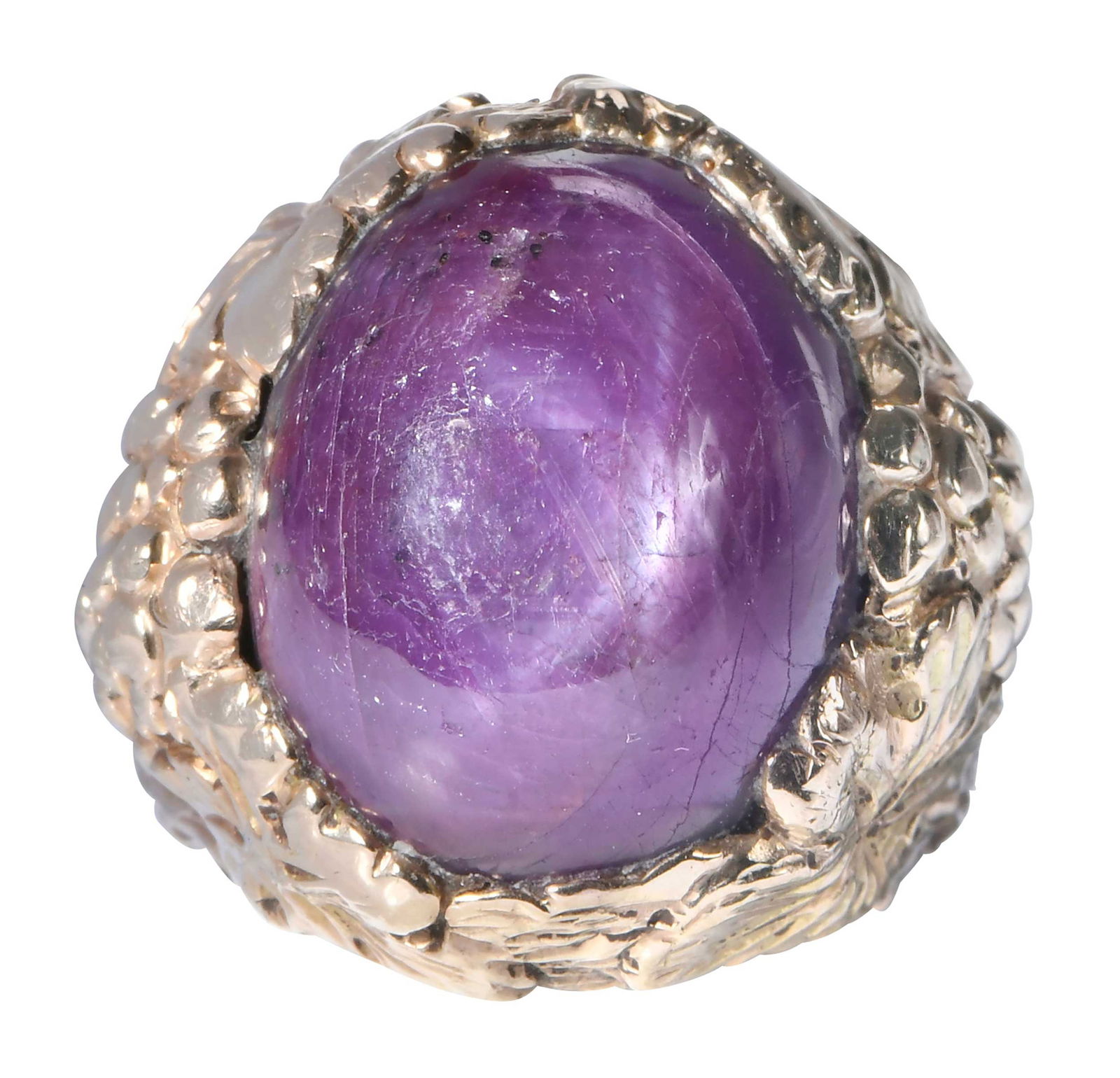 14kt. Men's Star Ruby Ring (1 of 7)