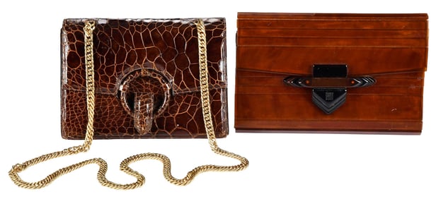 Two Designer Bags, Finesse La Model and Fendi