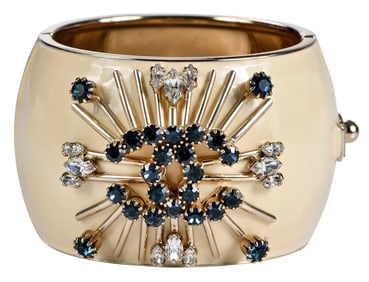 Chanel Starburst Cuff Bracelet