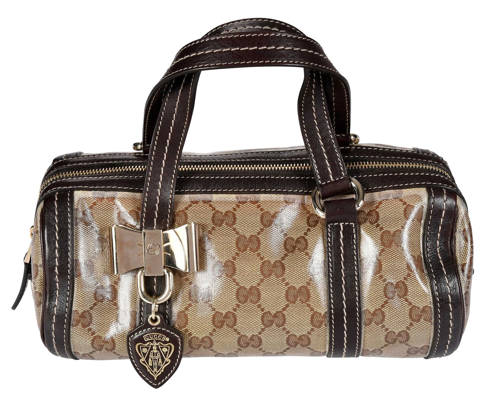 Gucci GG Crystal Boston Mini Baguette Bag (1 of 9)