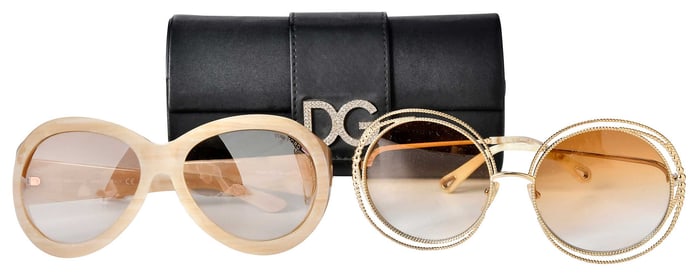 Two Pairs of Designer Eyewear, Tom Ford and Chloe