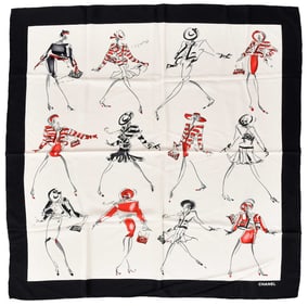 Chanel Silk Scarf