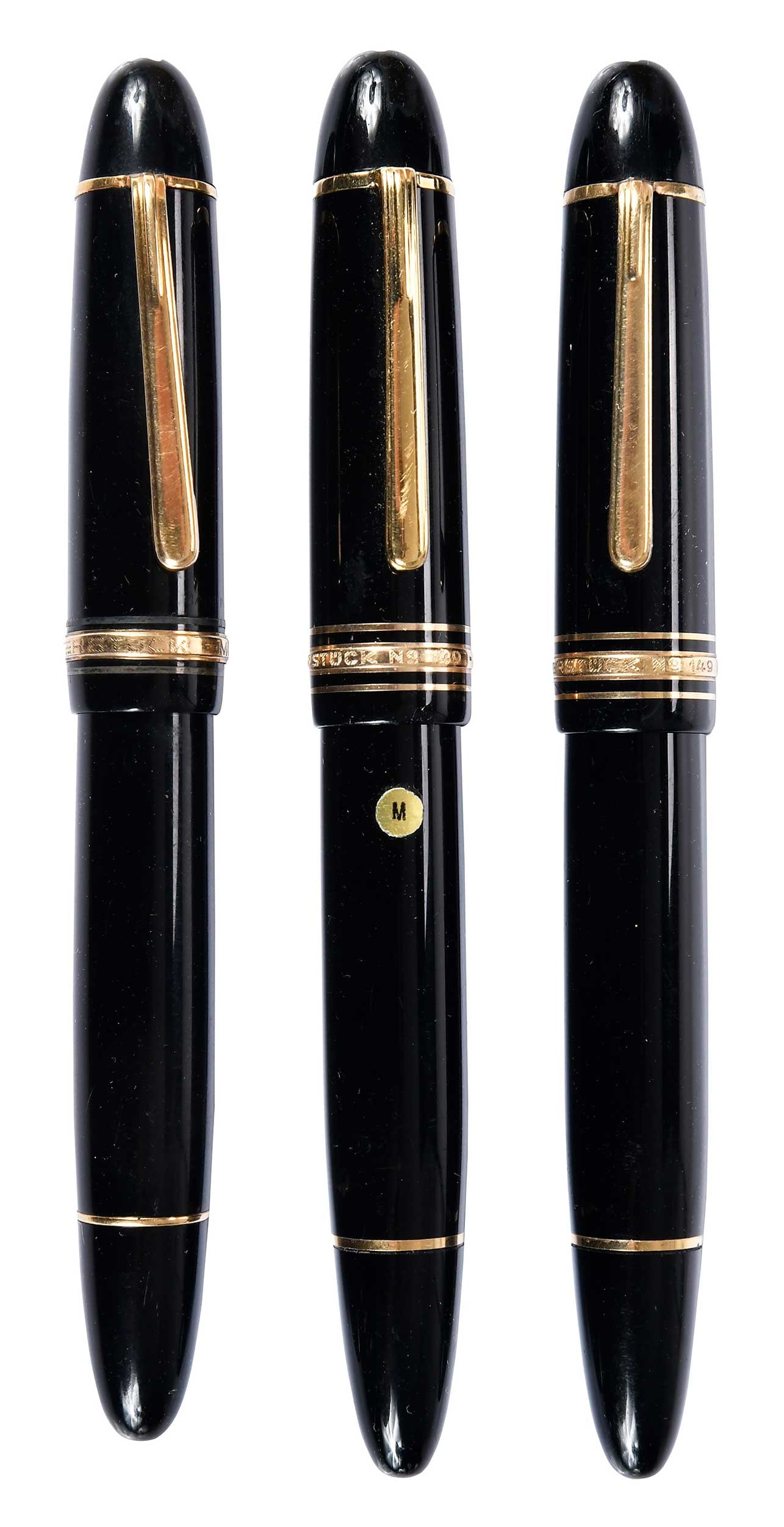 Three Montblanc-Meisterstuck Fountain Pens (1 of 12)