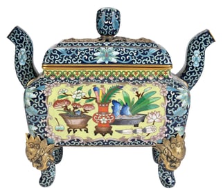 Chinese Cloisonne Censer
