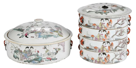 Two Chinese Porcelain Serving Dishes