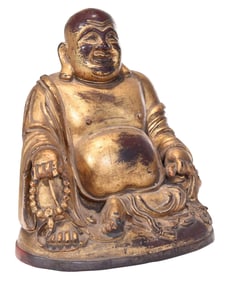 Chinese Gilt Bronze Buddha