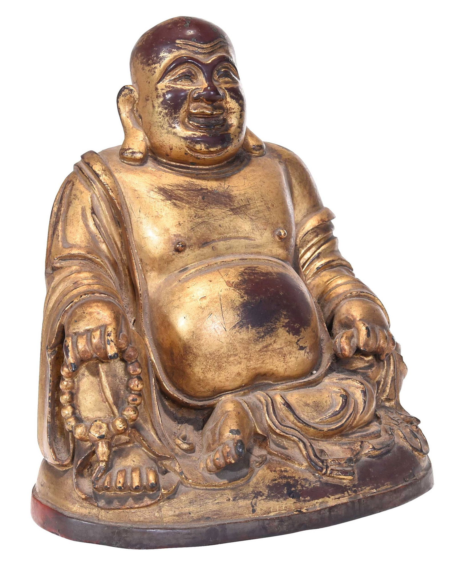 Chinese Gilt Bronze Buddha (1 of 6)