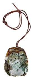 Chinese Carved Jade Pendant