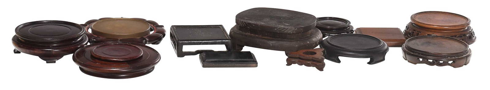 Large Assortment of Chinese Stands