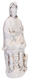 Chinese Blanc de Chine Porcelain Guanyin