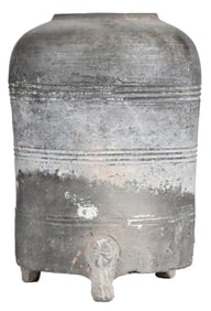 Han or Han Style Tripod Granary Jar