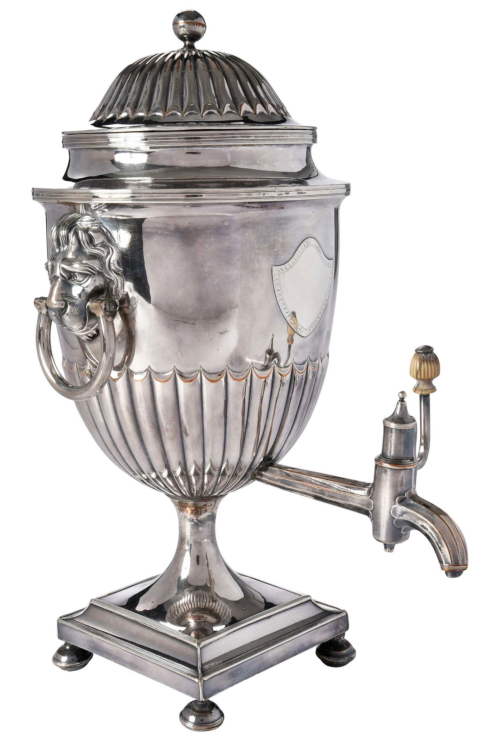 Old Sheffield Plate Hot Water Urn (1 of 10)