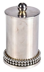 Peugeot Polished Steel Peppermill Attributed to Jean Despres