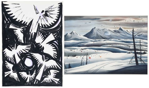 Two Unidentified Paintings