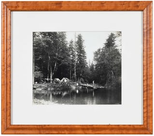 George Masa, Camp at Three Forks Pool