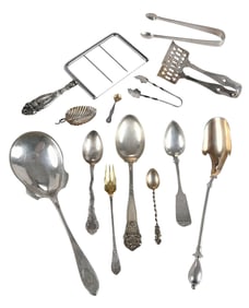 36 Pieces Silver Flatware