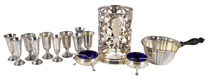 16 Sterling Table Objects