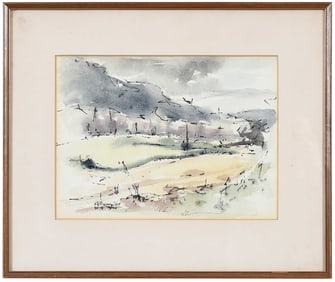 Mid Century Watercolor