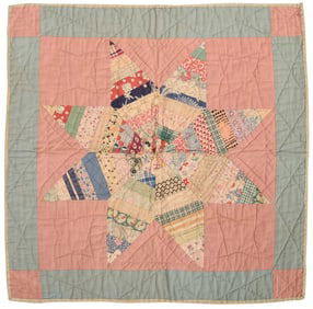 String Star Doll Quilt