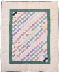 Indiana Bow Tie Crib Quilt