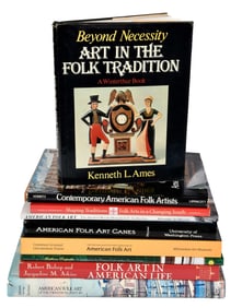 26 Reference Titles and Exhibition Catalogs, Folk Art