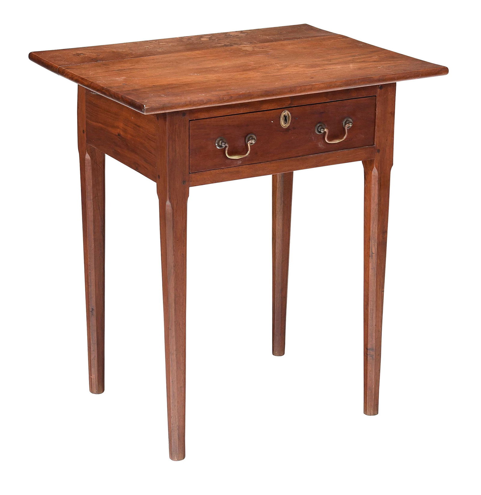 Southern Figured Walnut One Drawer Table (1 of 6)