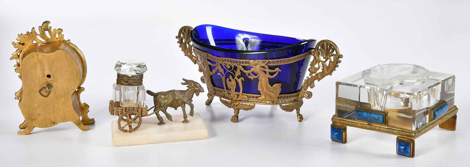 Four Gilt Bronze Desk or Table Objects - 2