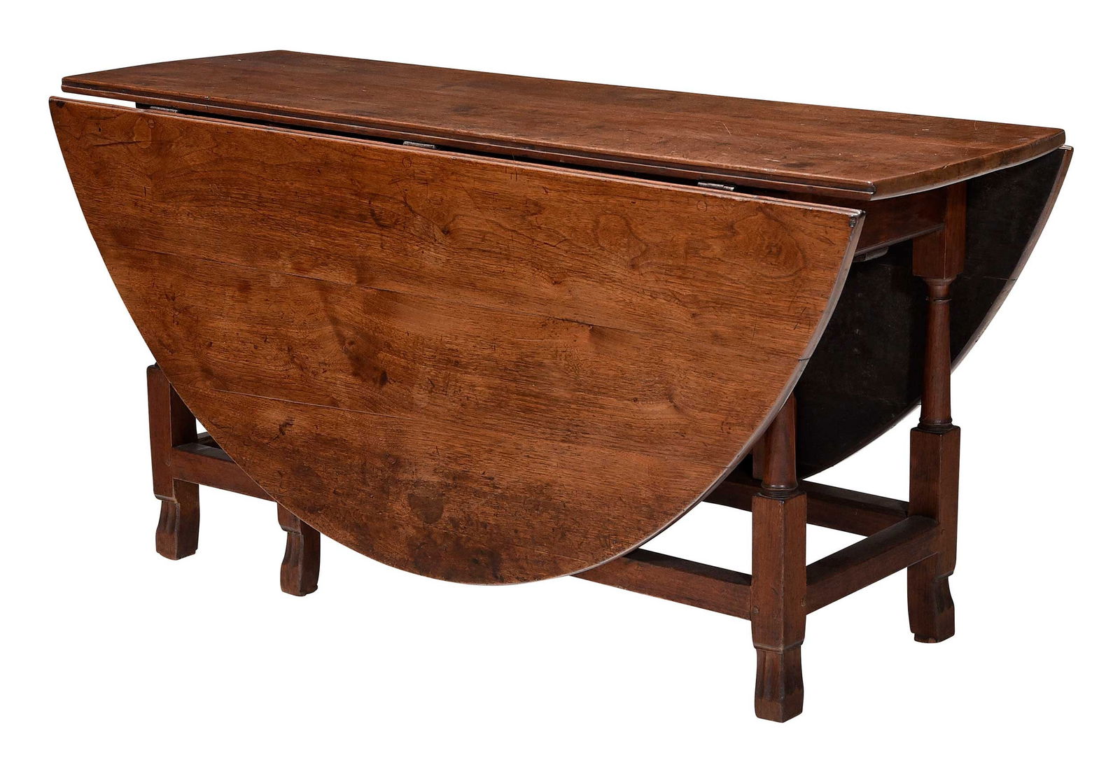 William and Mary Walnut Gateleg Table (1 of 6)