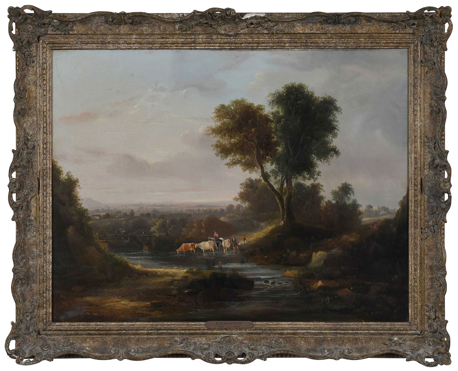 Circle of Alexander Nasmyth, A Bucolic Landscape (1 of 8)