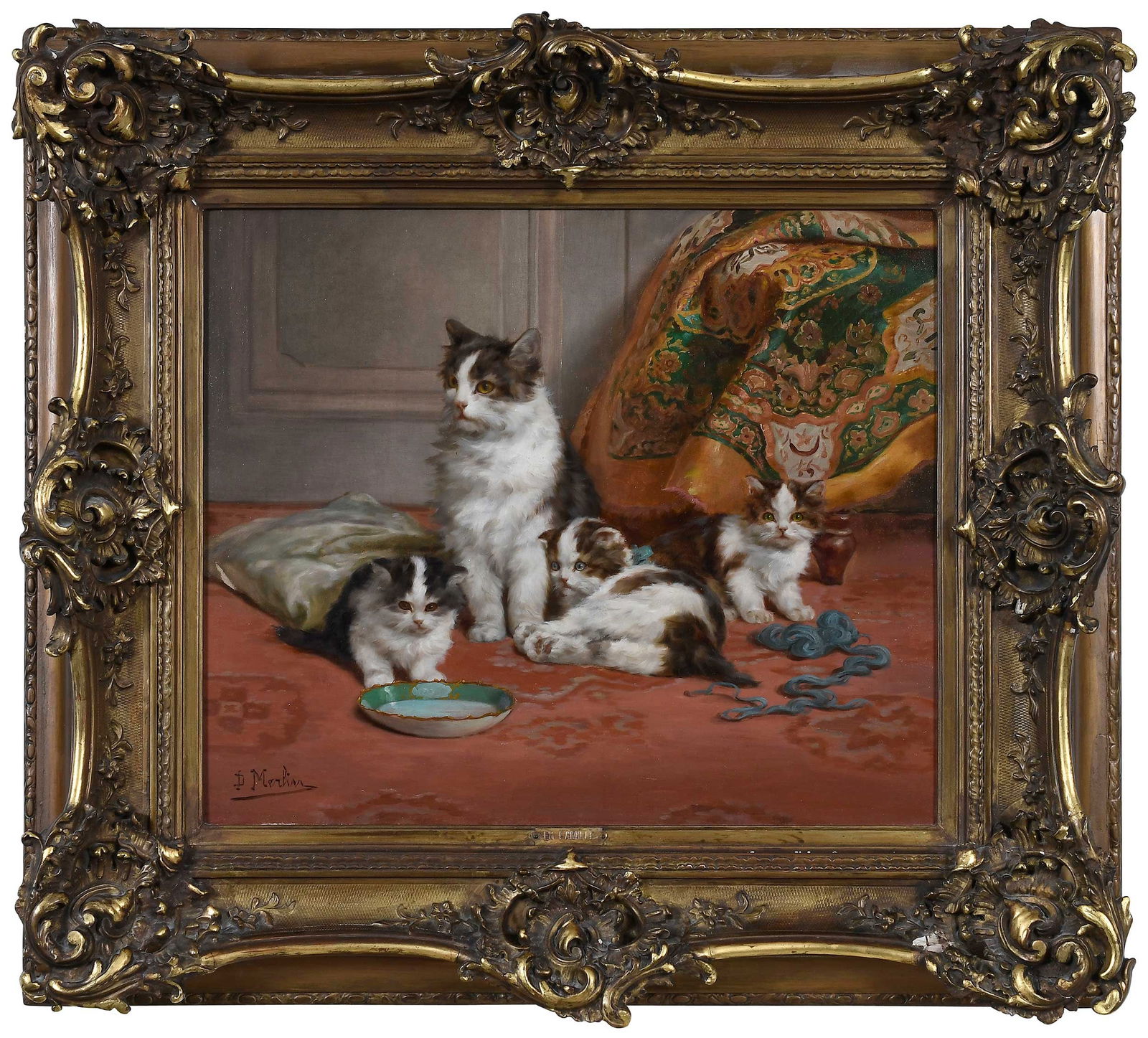 Daniel Merlin, Kitten Painting (1 of 10)