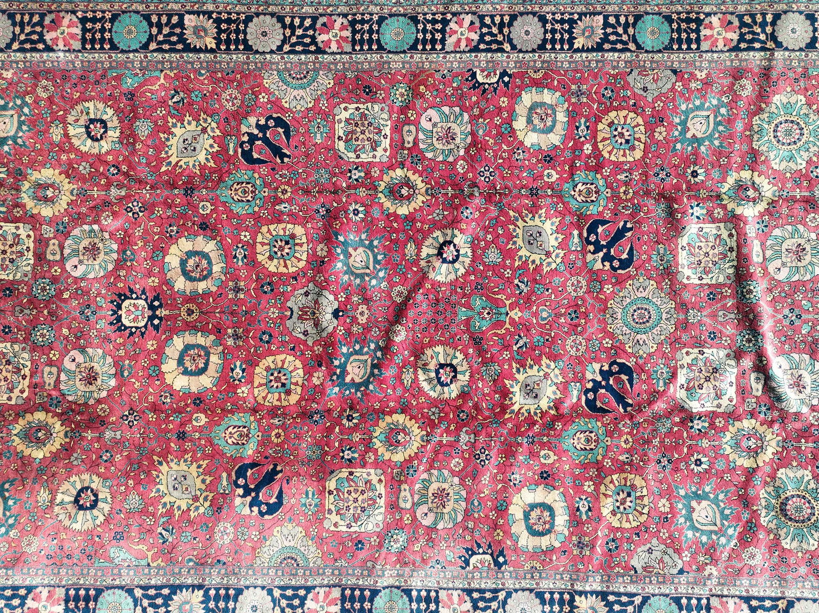 Large Tabriz Carpet - 2