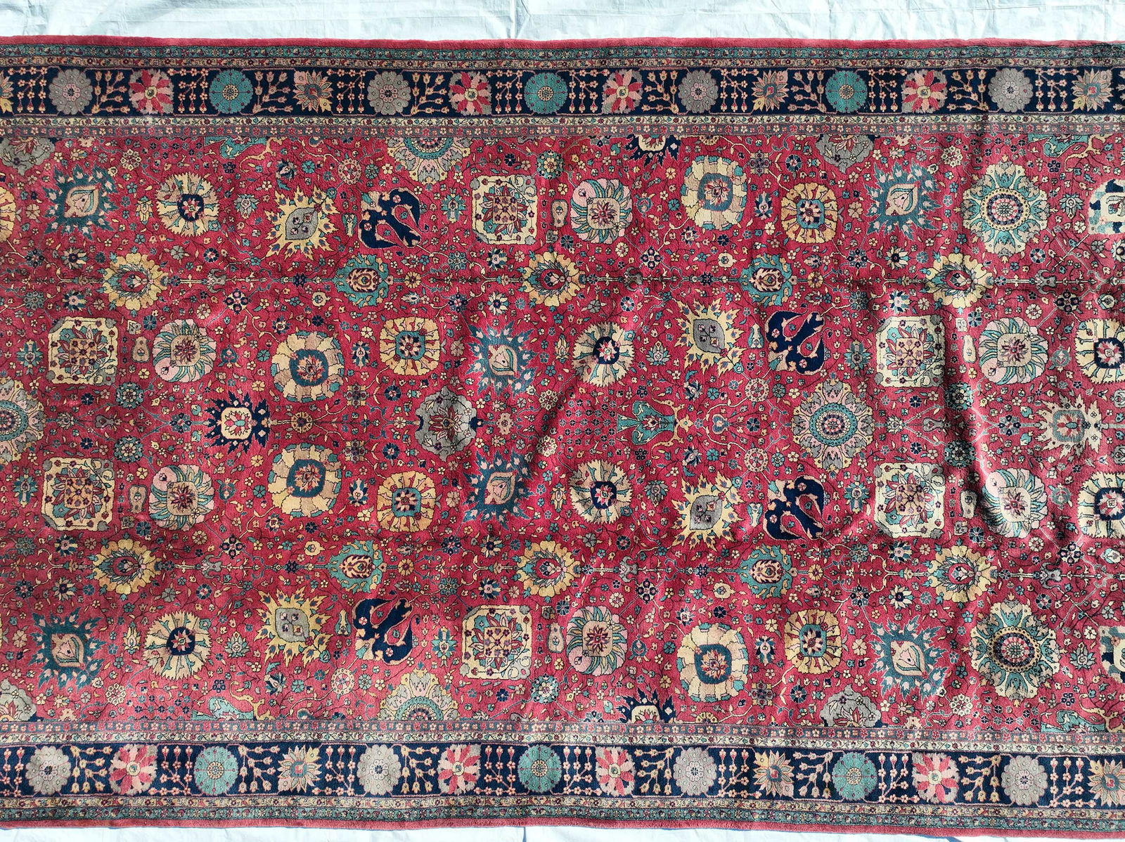 Large Tabriz Carpet - 4