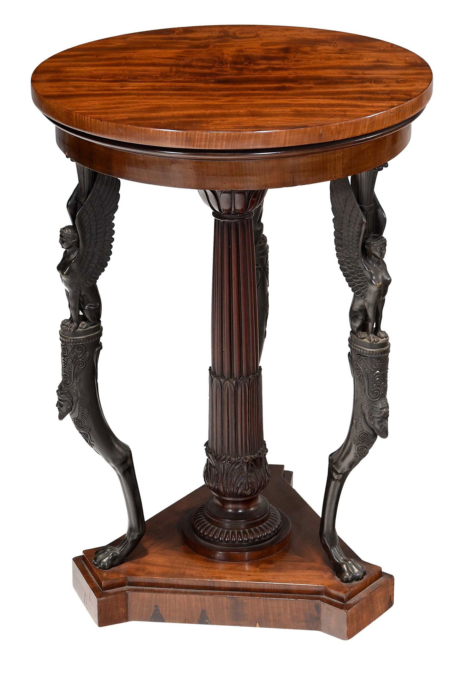 Fine Regency Mahogany Figural Stand, of Thomas Hope and Samuel Rogers Interest (1 of 7)