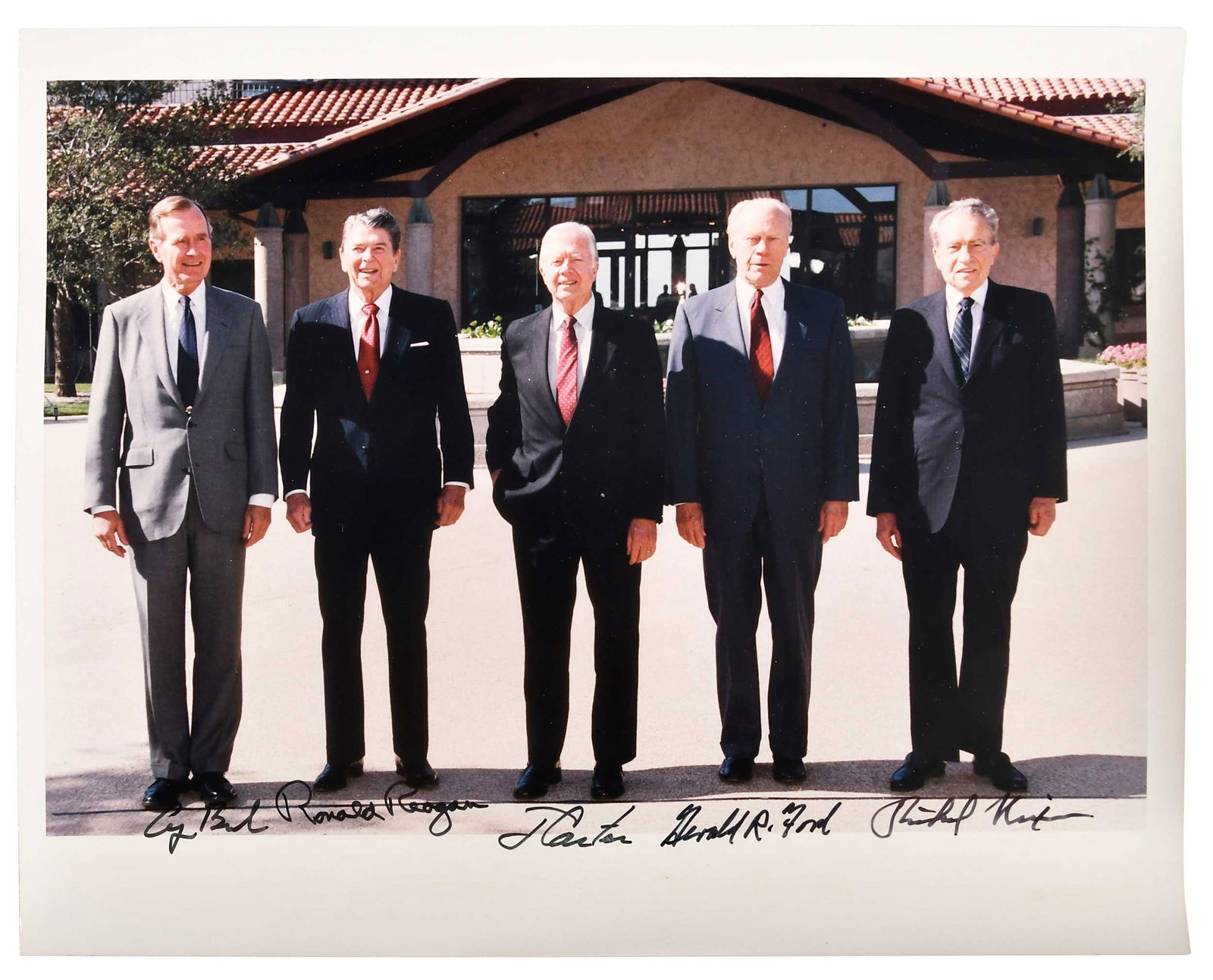 Signed Photograph, Living Presidents, Jimmy Carter Provenance (1 of 6)