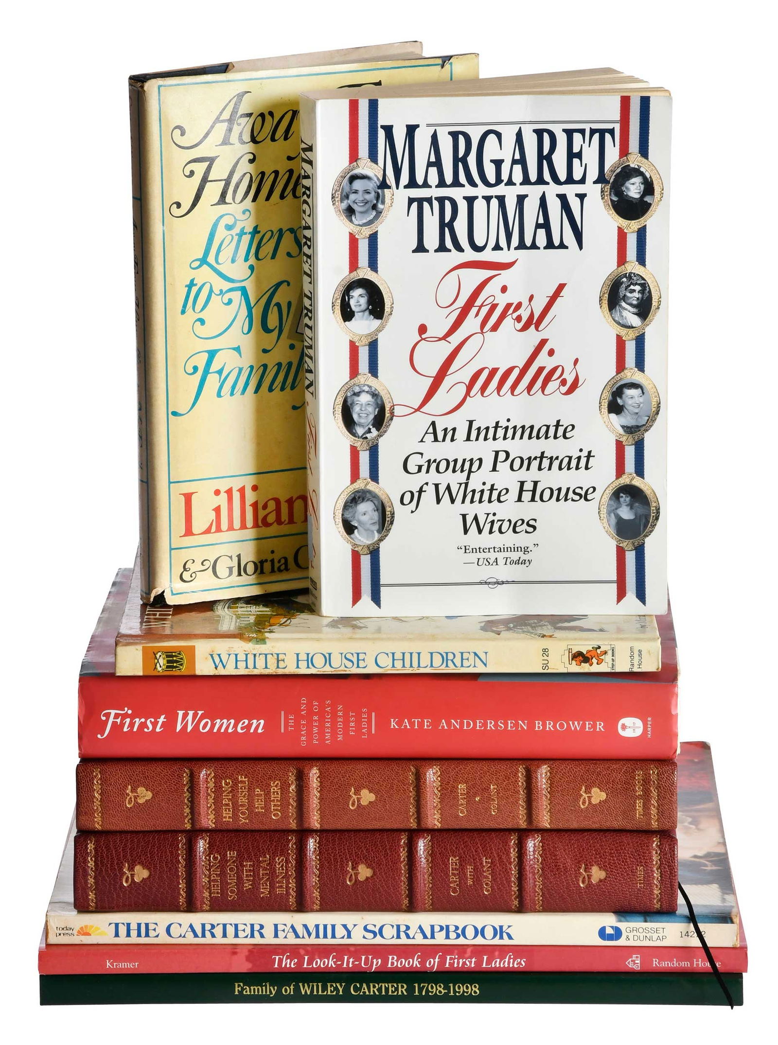 Nine Titles Relating to the First Ladies and Presidential Family, Library of Jimmy Carter (1 of 9)